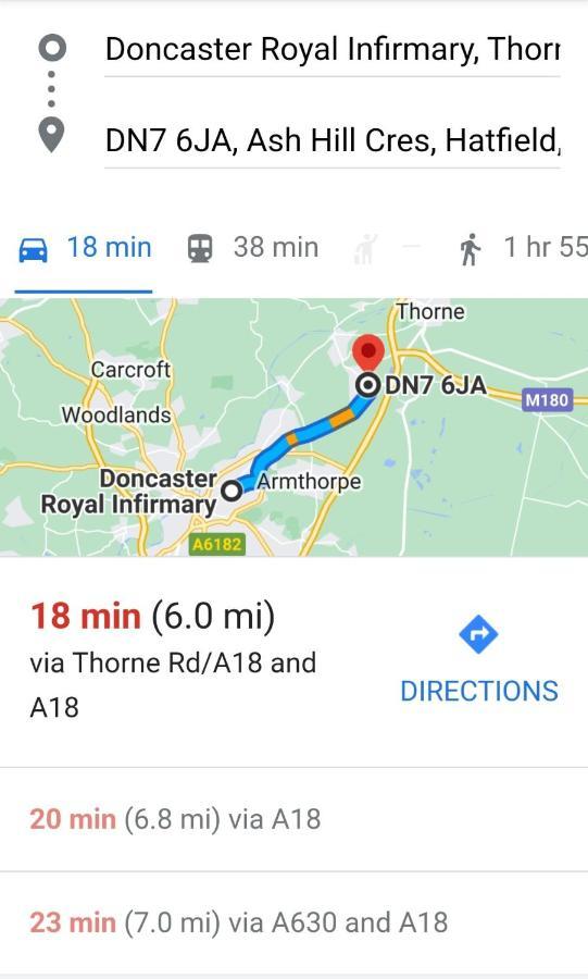 Hilltop Place Suites Near Doncaster Racecourse المظهر الخارجي الصورة