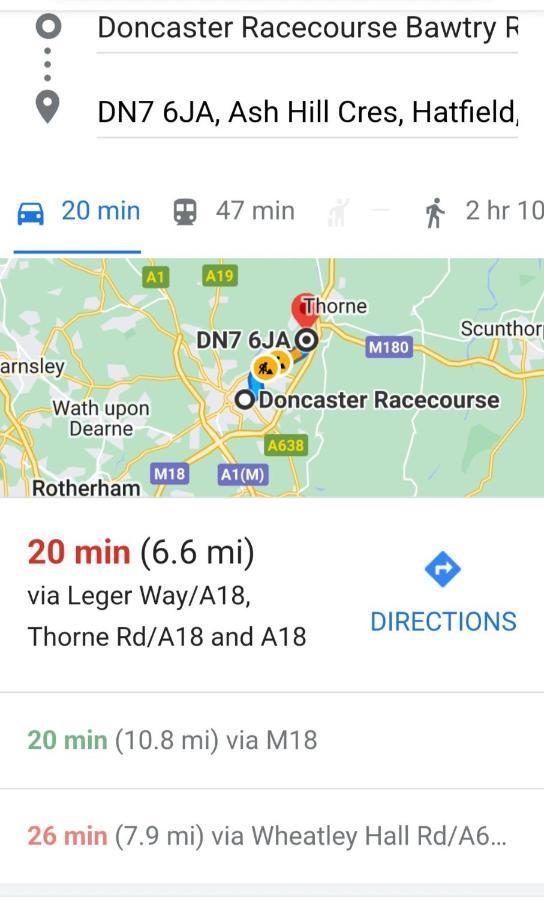 Hilltop Place Suites Near Doncaster Racecourse المظهر الخارجي الصورة