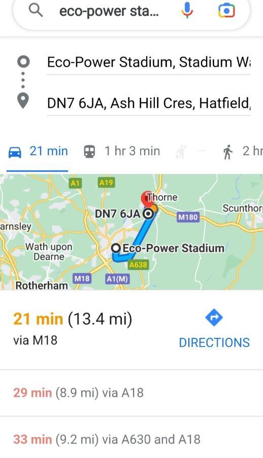 Hilltop Place Suites Near Doncaster Racecourse المظهر الخارجي الصورة